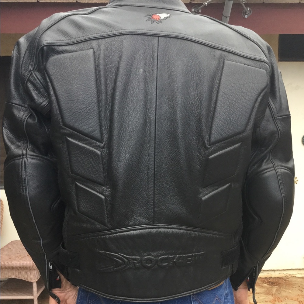 Joe Rocket Leather Motorcycle Jacket
